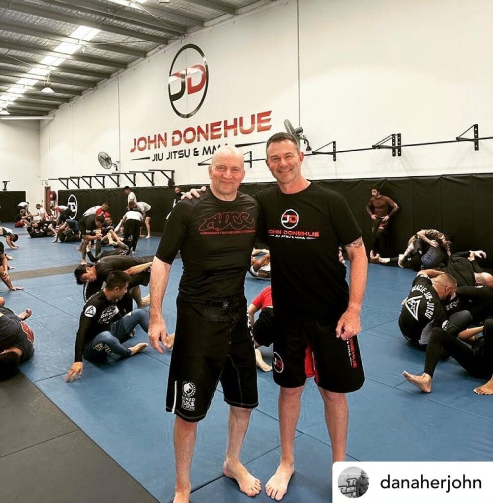 John Danaher at John donehue jiu jitsu and mma